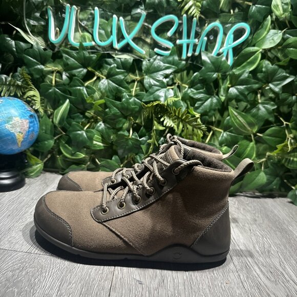 Xero Shoes Men\'s Size 8 US EUC Denver Brown Canvas Zero Drop Minimalist Boots main image 8